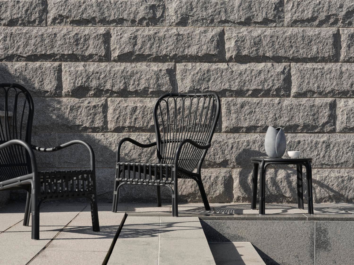 Waltz fåtölj Svart