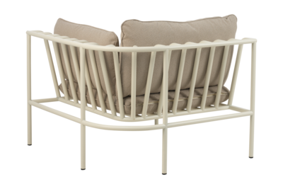 Collier hörn Pearl White/Teddy Beige