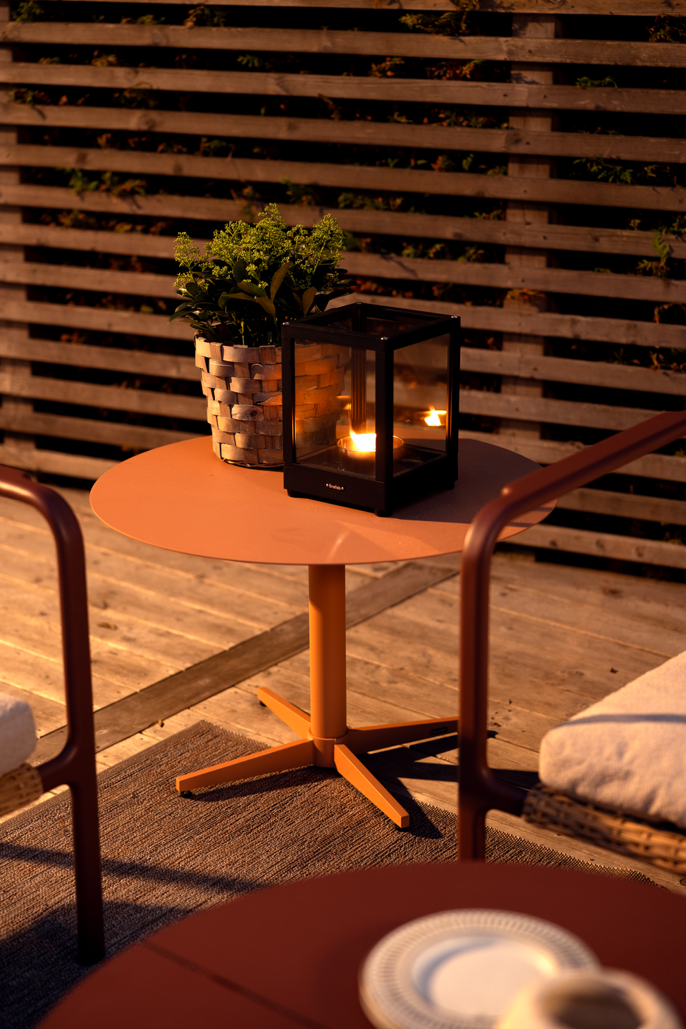 Belfort ljuslykta Svart