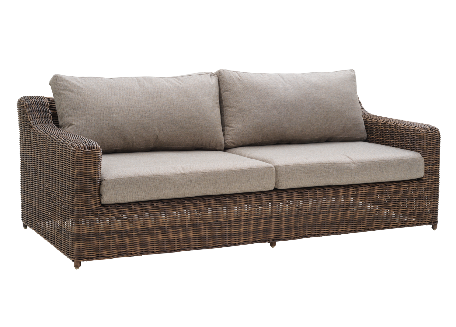 Glendon 2,5-sits soffa Dark Brown/Soft Moose