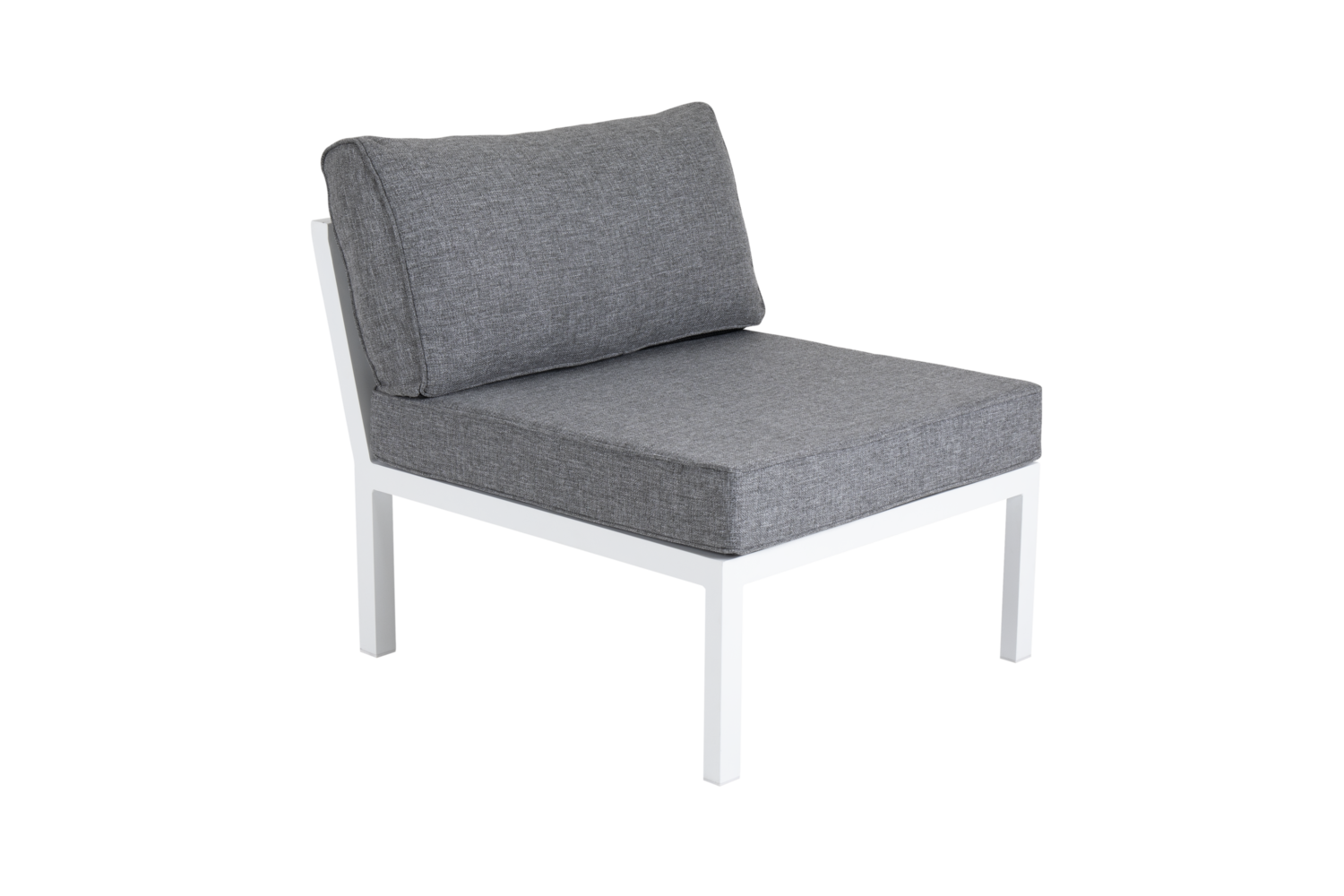 Weldon mittdel Vit/Grå