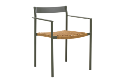 DK matstol Nordic Green/Natur