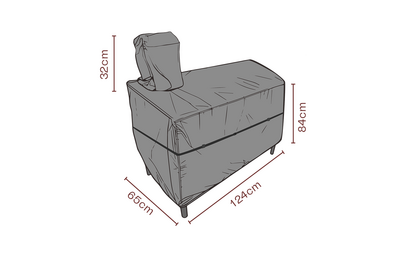 Möbelskydd utekök Svart - Andas
