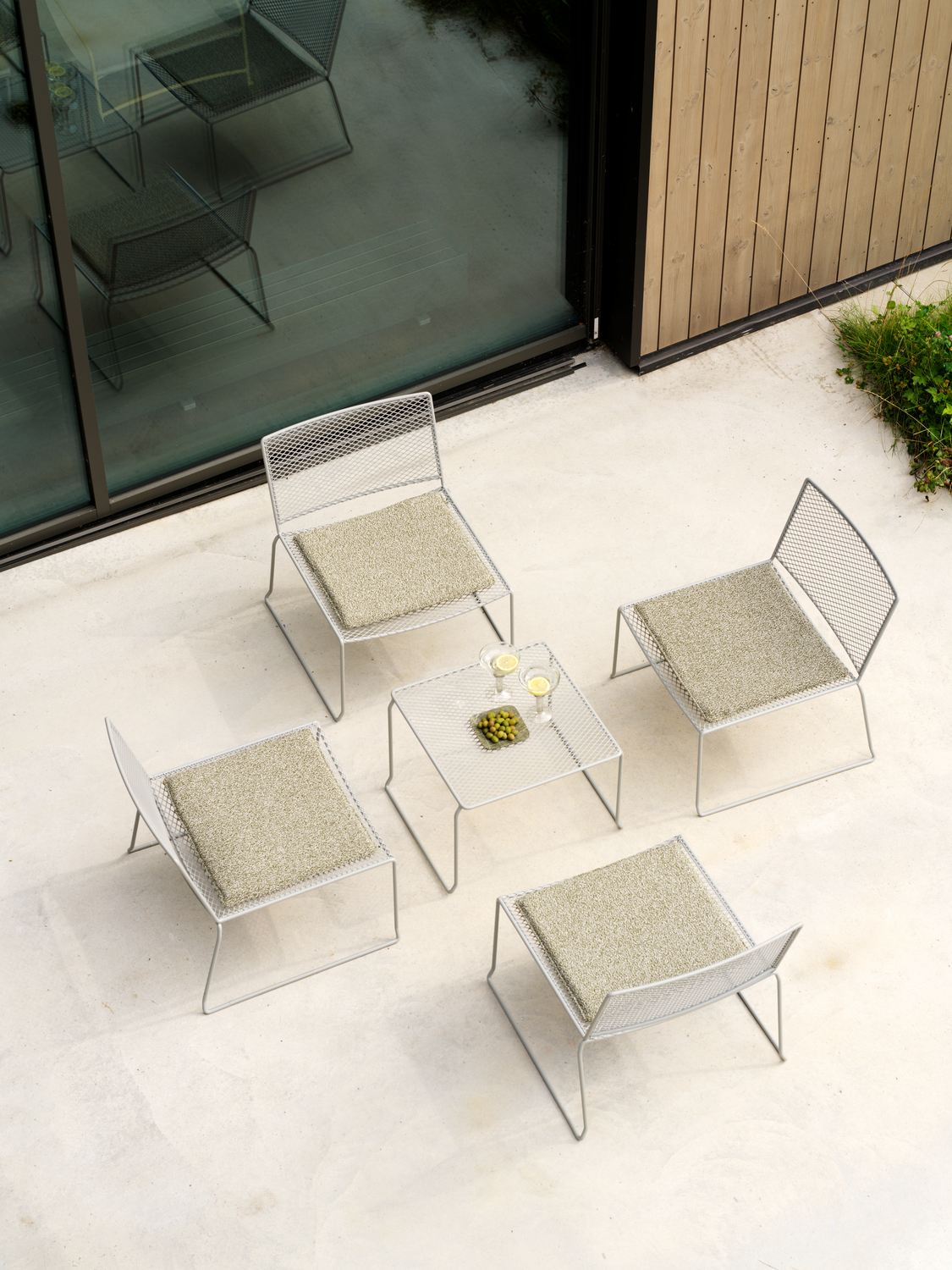 Haru loungefåtölj Slate Grey