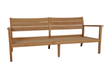 Chios 2,5-sits soffa Natur