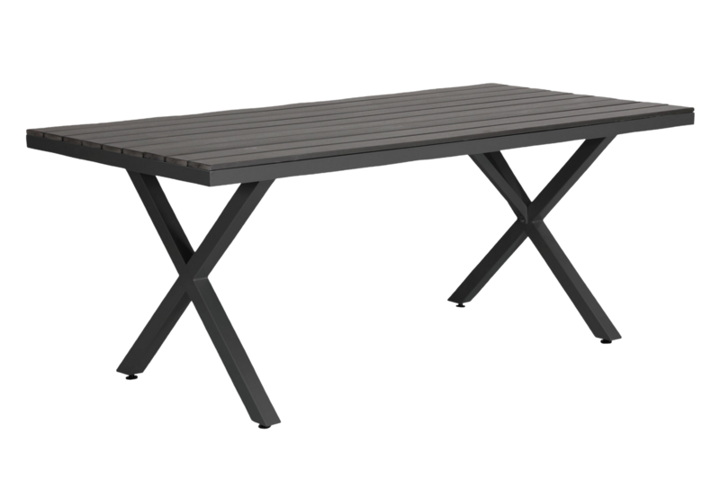 Leone matbord Svart/grå