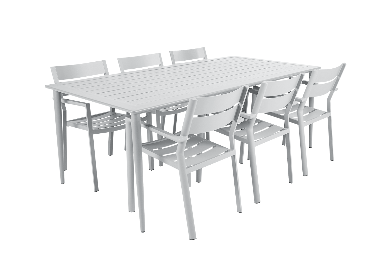 Nimes & Delia matgrupp vit