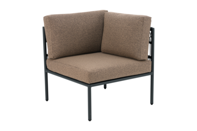 Reno hörn Svart/Raw Peanut