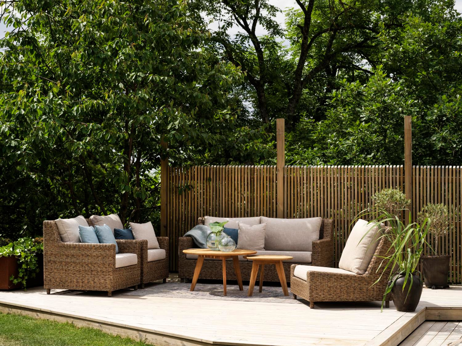 Sandkorn fåtölj Natur/beige