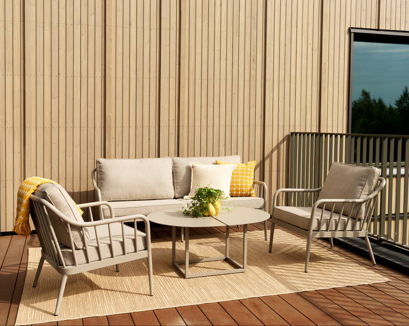 Coleville fåtölj Khaki/Burlap Beige