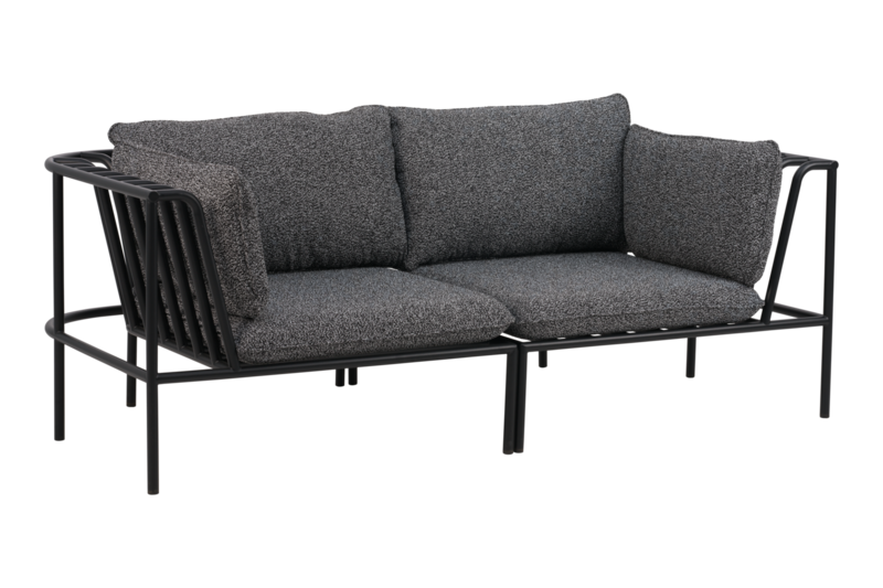 Collier hörn Svart/Teddy Ant