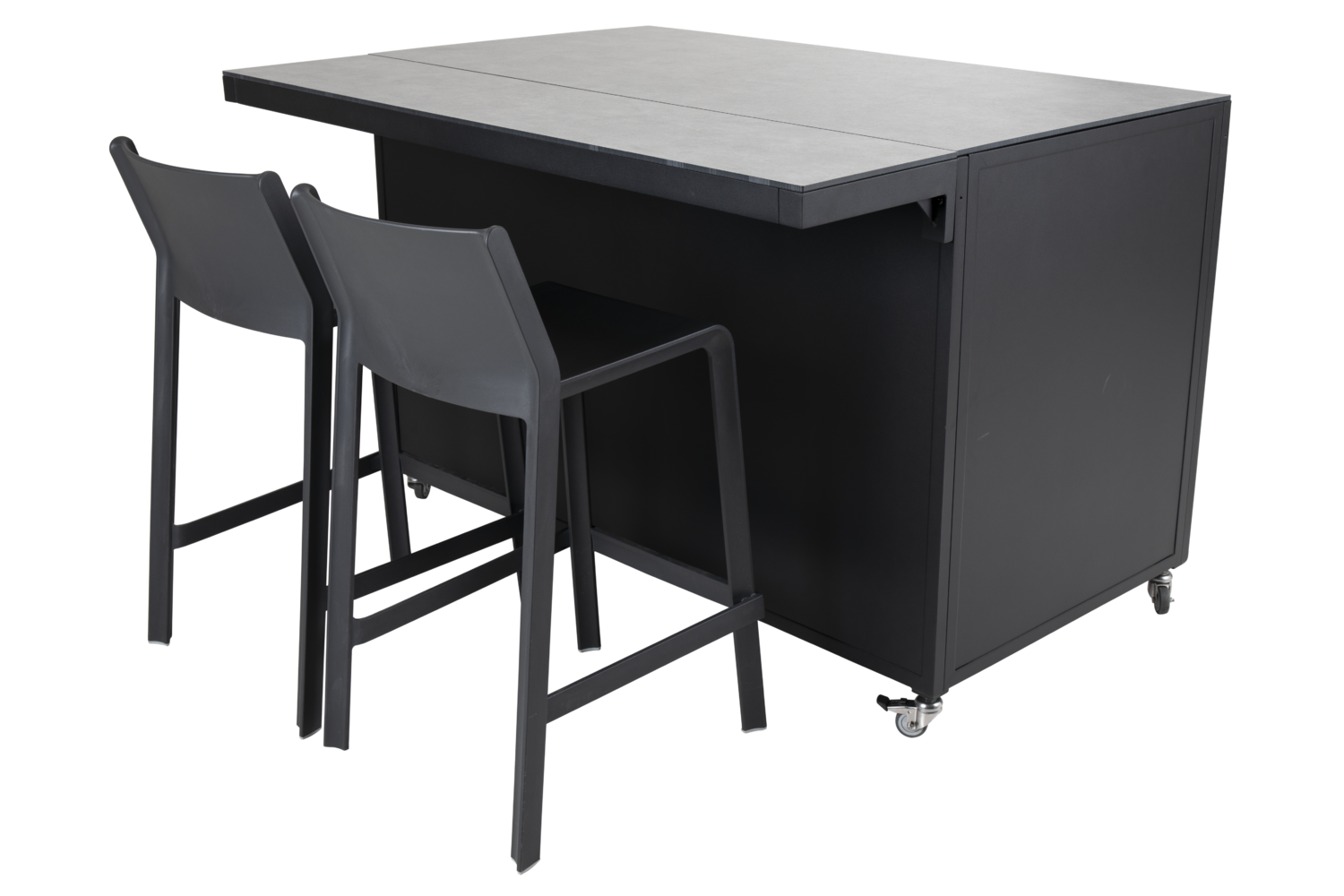 Fornax utekök Svart/teak