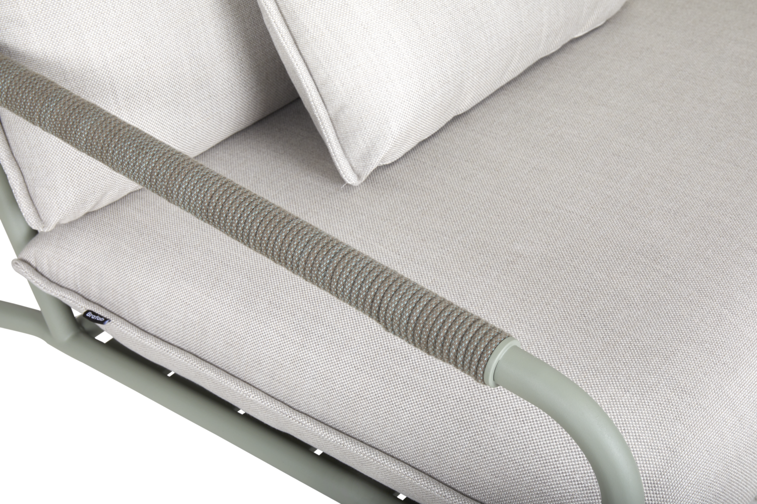 Lerberget fåtölj Dusty Green/ash