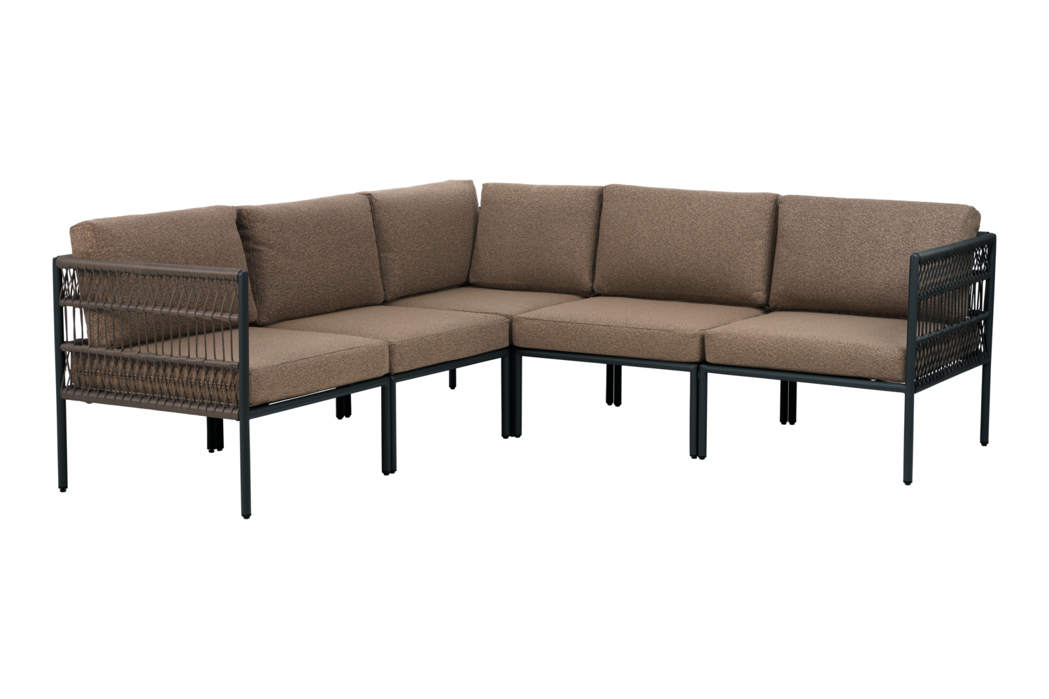 Reno hörn Svart/Raw Peanut