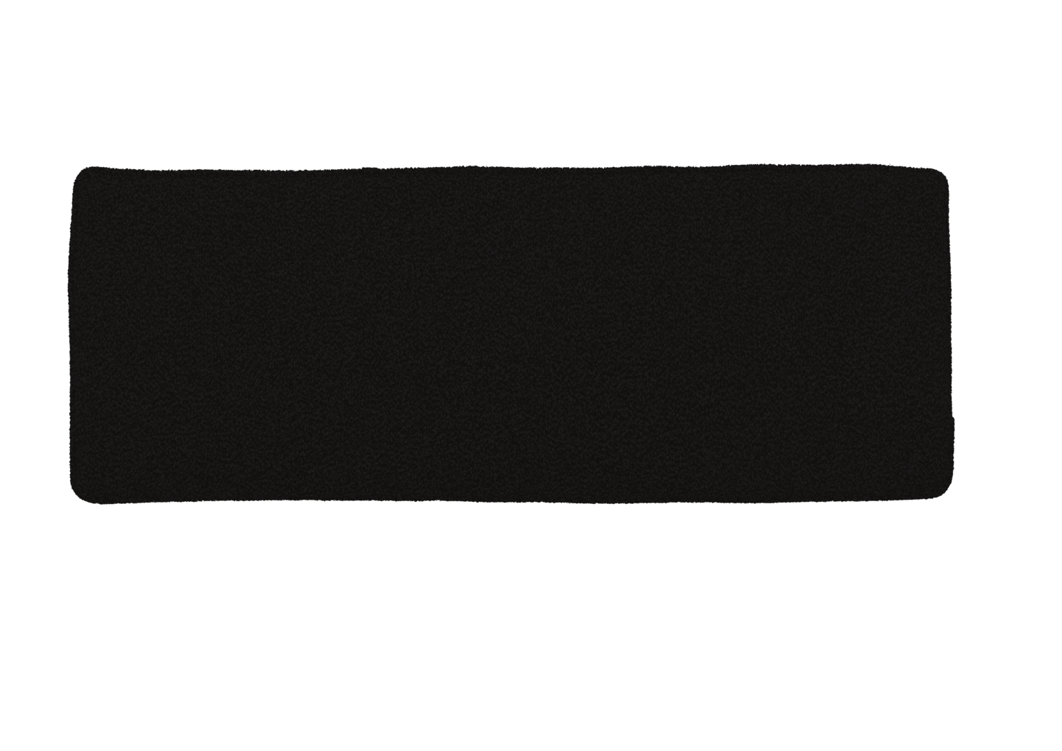 Frisk sittdyna Teddy Black