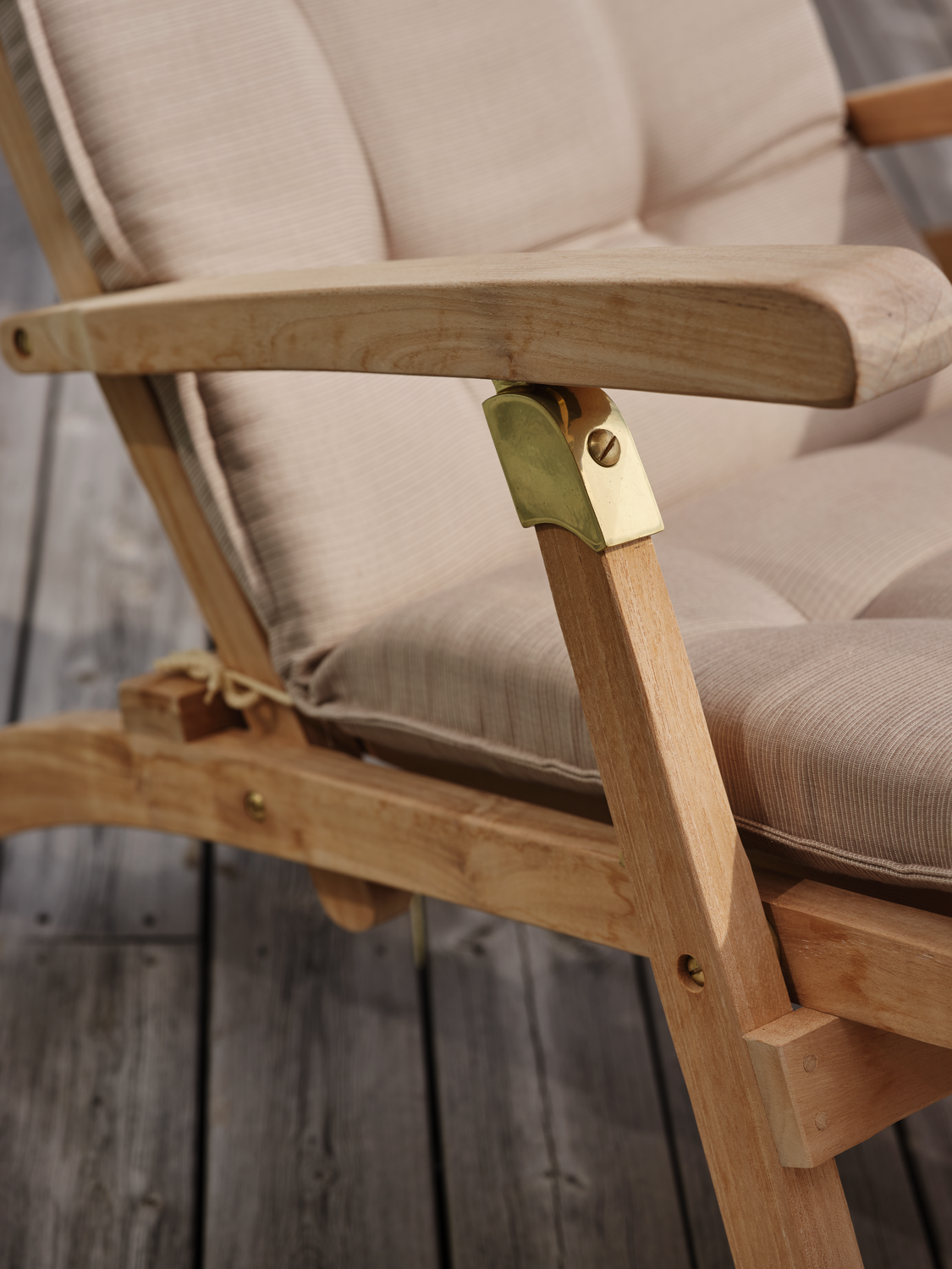 Jackson däckstol Natur