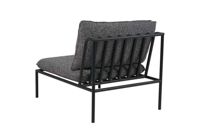 Collier mittdel Svart/Teddy Ant