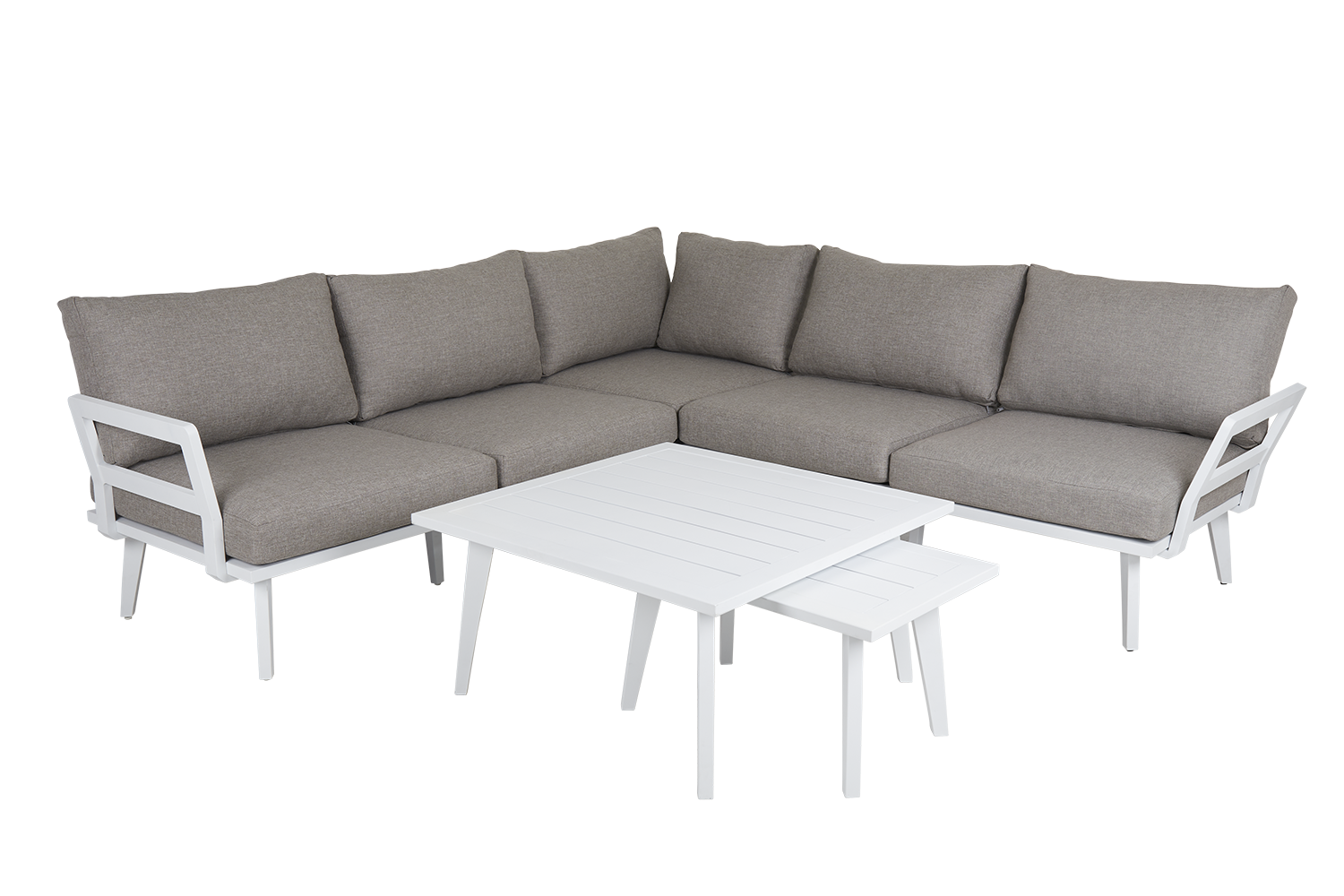 Villac hörnsoffa byggbar med bord