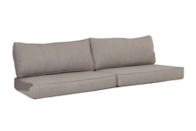Chios set sitt/ryggdyna Beige