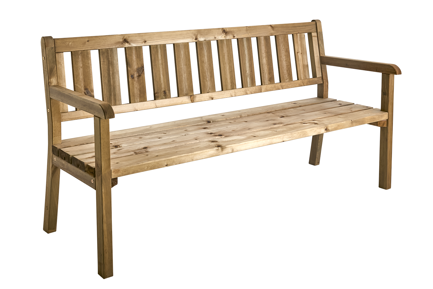 Linderud 3-sitssoffa Brun