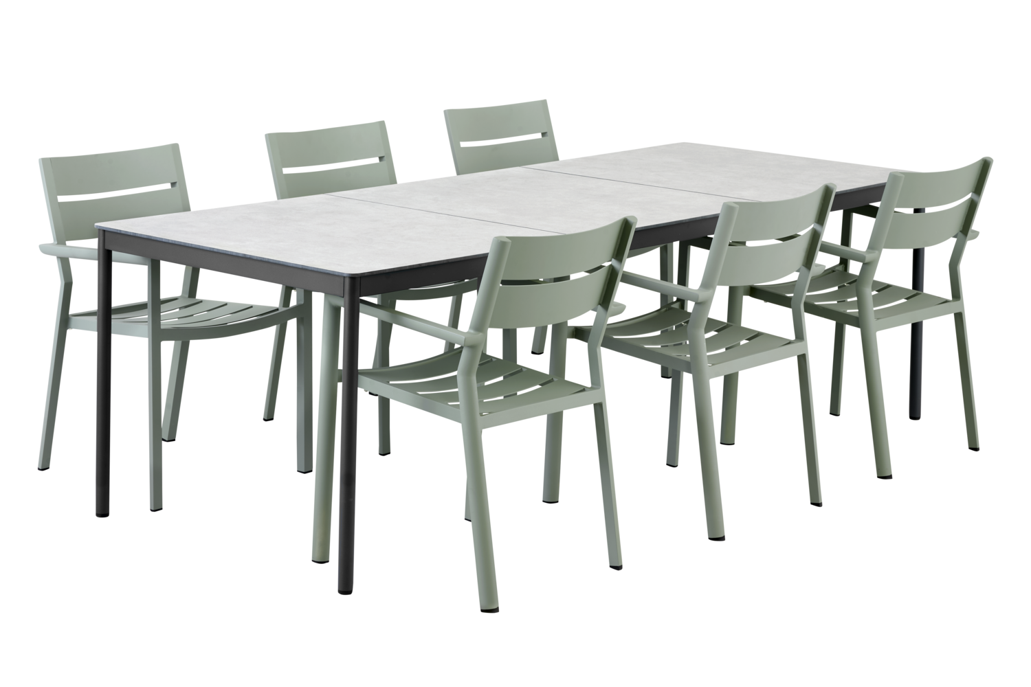 Delia karmstol Dusty Green