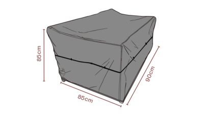 Möbelskydd fåtölj Svart