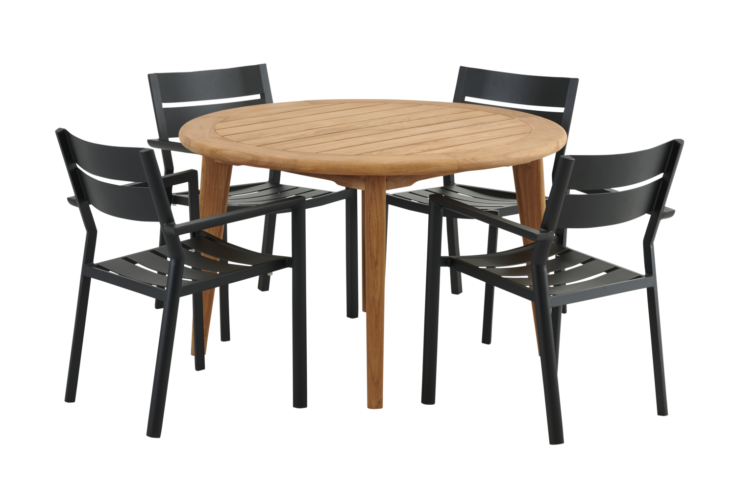 Delia karmstol Svart