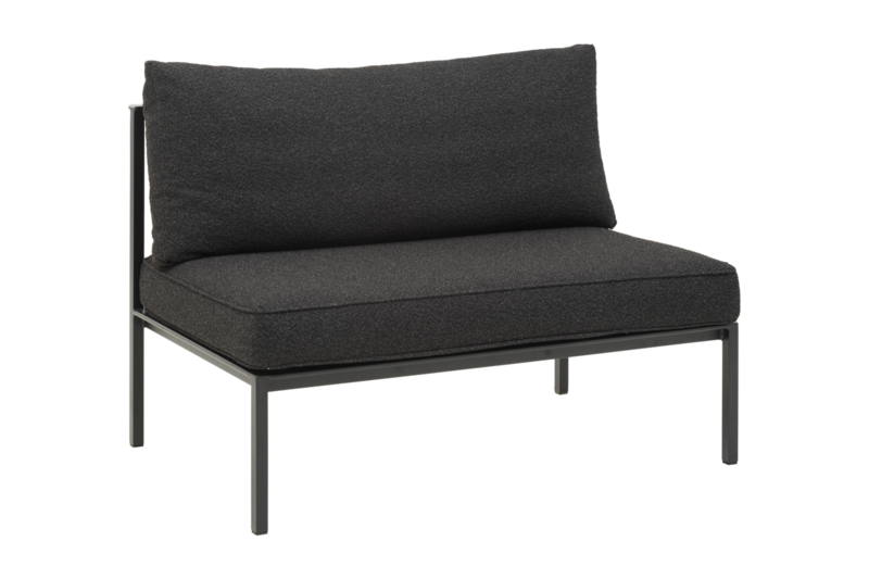 Upper mittdel Svart/Teddy Black