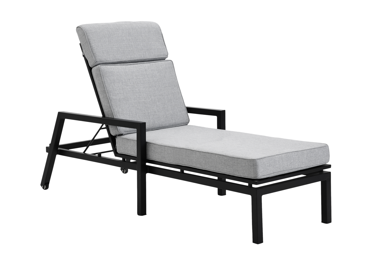 Belfort vilsäng Svart/Pearl Grey