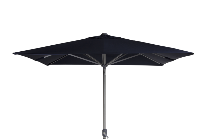 Andria parasoll Silver/blå