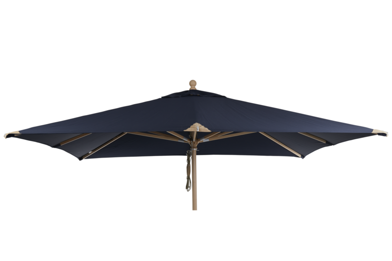 Cover blue Como umb. 3x3m.