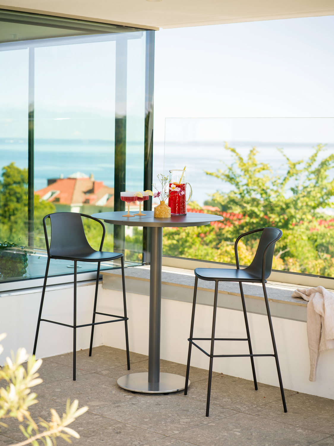 Peace barbord Antracit