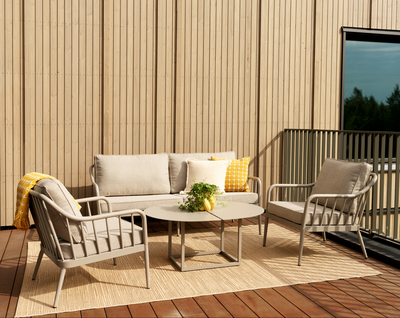 Coleville fåtölj Khaki/Burlap Beige