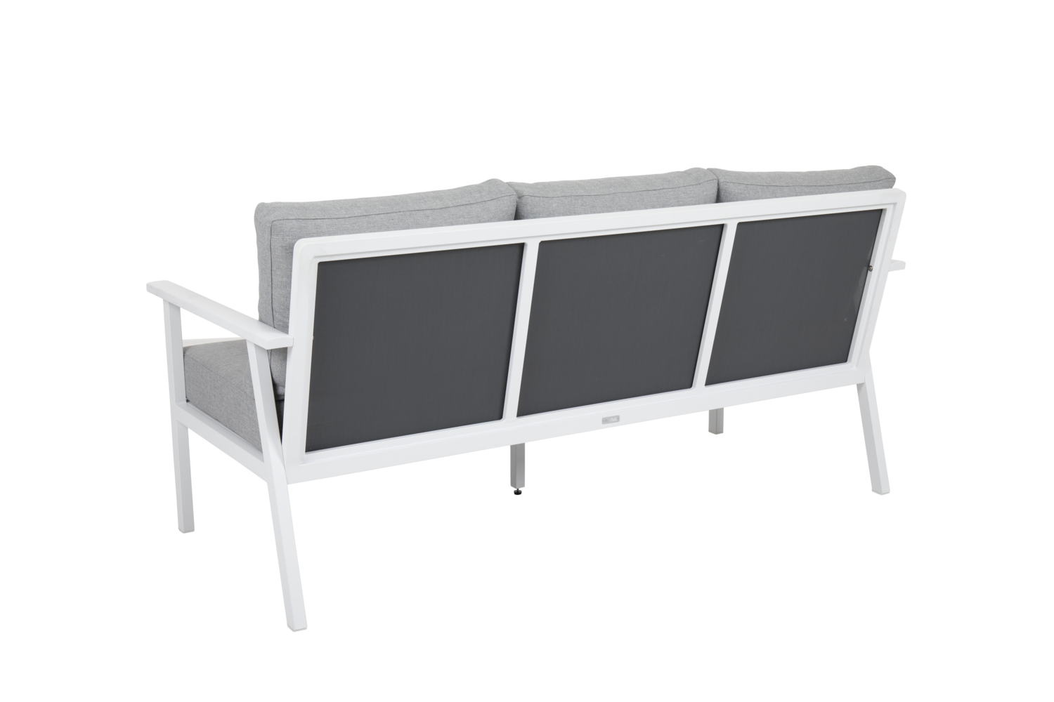 Samvaro High 3-sitssoffa Vit/Pearl grey