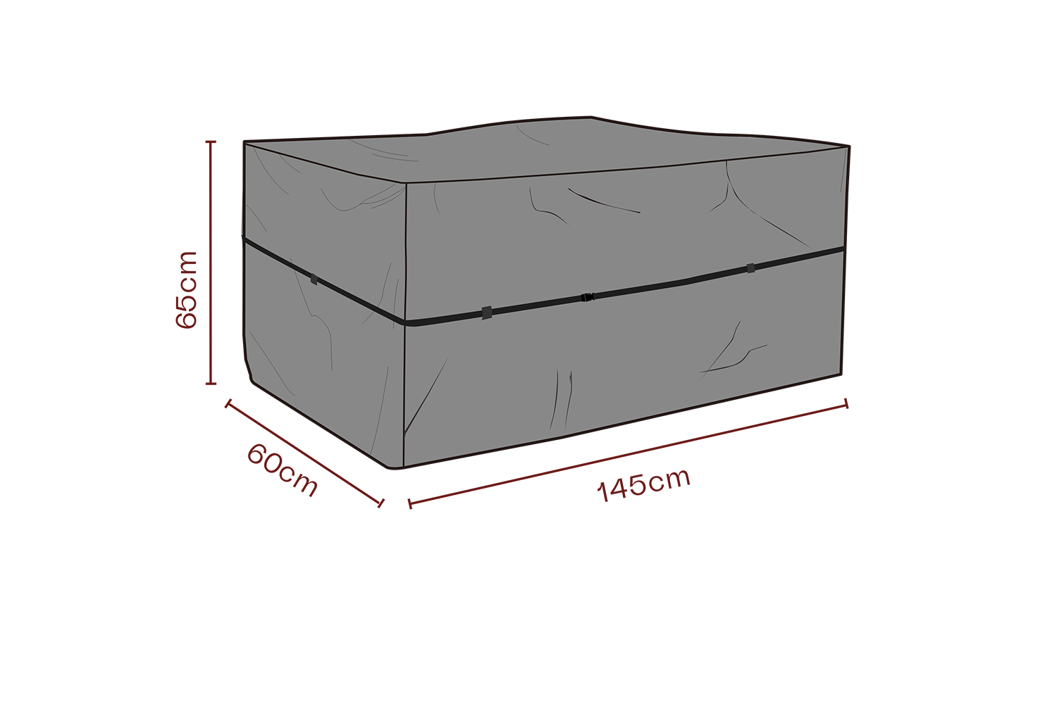 Möbelskydd dynbox Svart - Andas