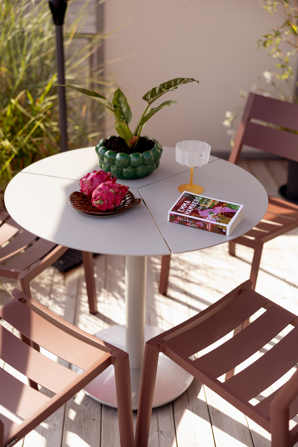 Delia matstol Zin Red