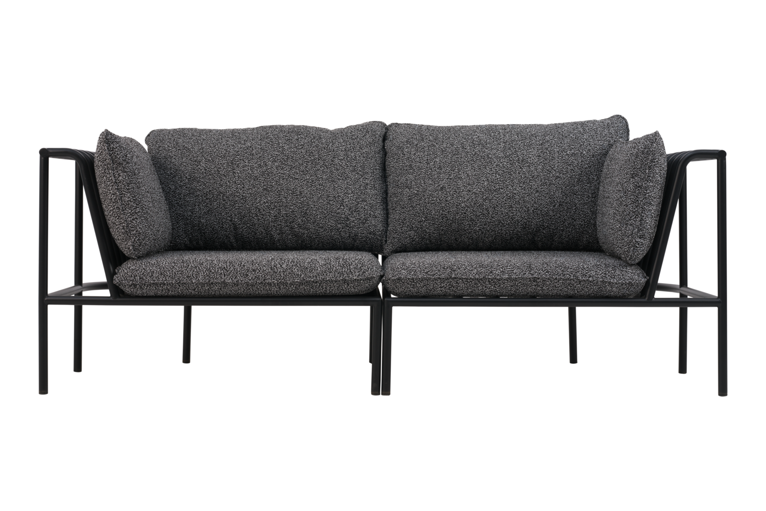 Collier hörn Svart/Teddy Ant