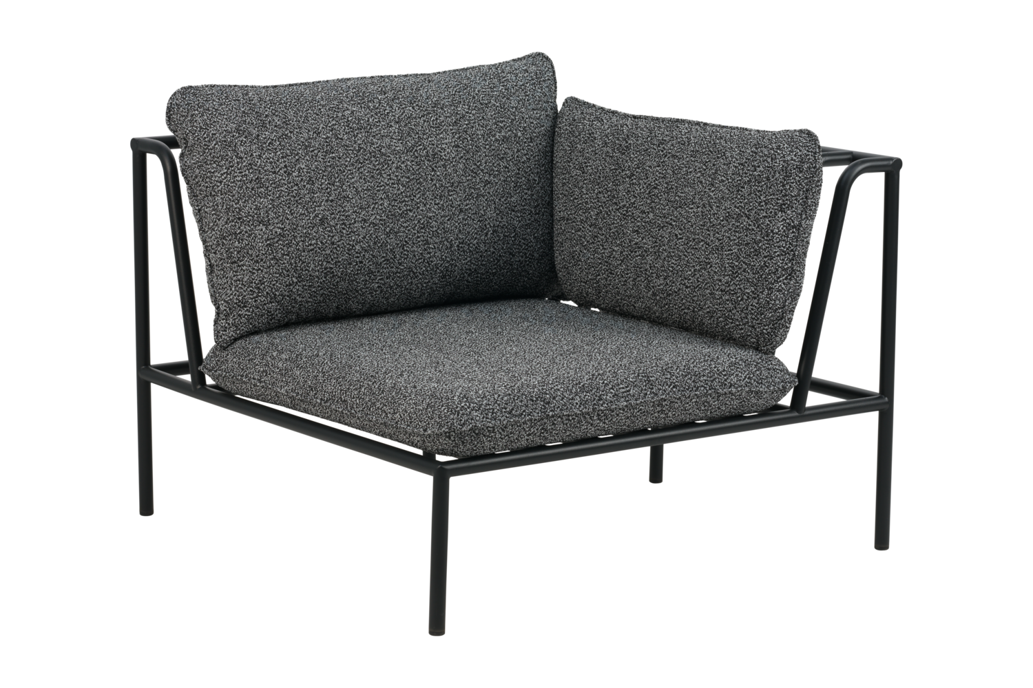 Collier hörn Svart/Teddy Ant