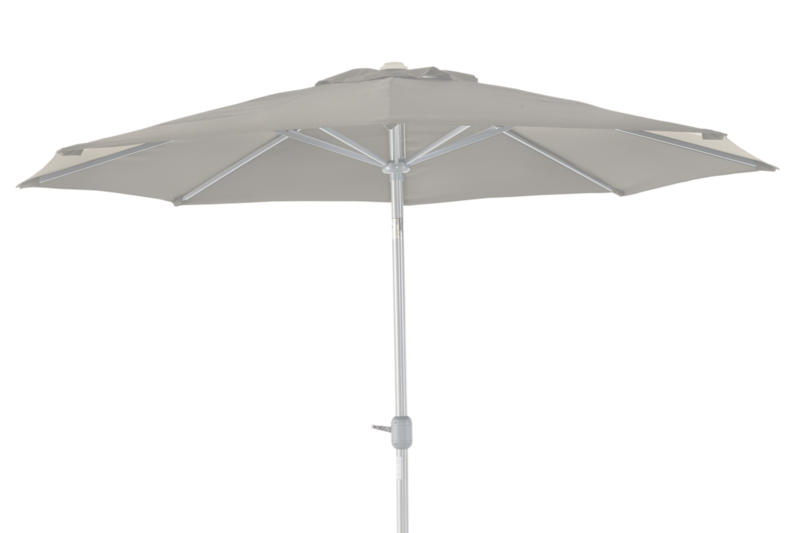 Andria parasoll Silver/beige