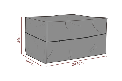 Möbelskydd utekök Svart - Andas
