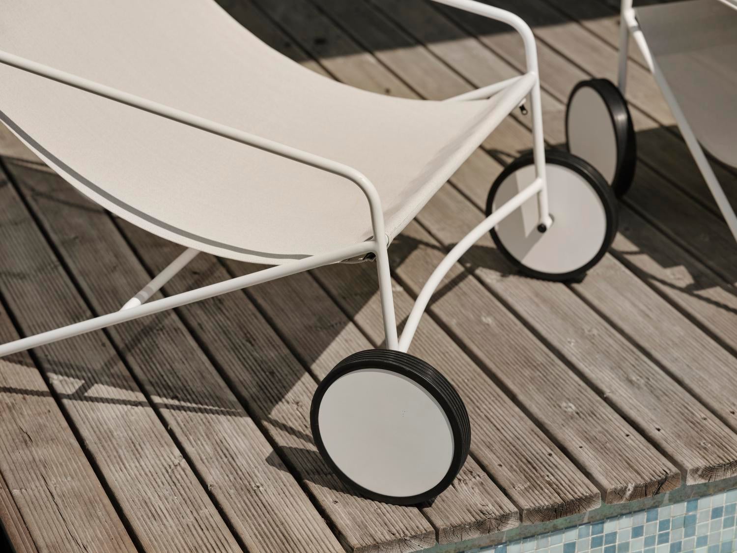 Poul Chair loungefåtölj Vit/Off-white