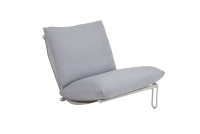 Blixt sittdel Vit/Sky grey