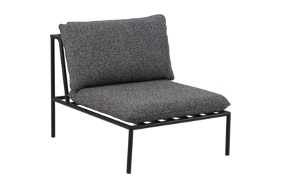 Collier mittdel Svart/Teddy Ant