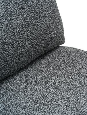 Blixt loungefåtölj Svart/Teddy Ant