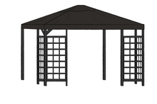 Hov paviljong Svart