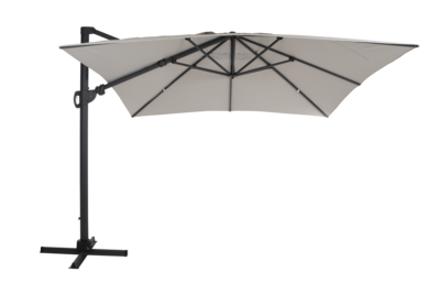 Varallo frihängande parasoll Antracit/khaki