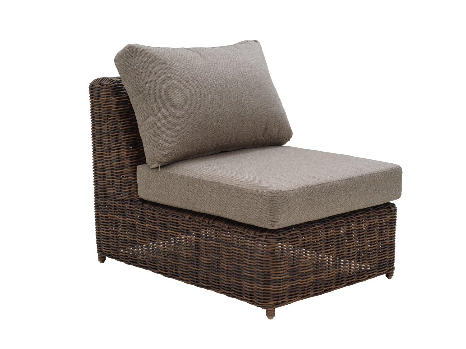 Glendon mittdel Dark Brown/Soft Moose