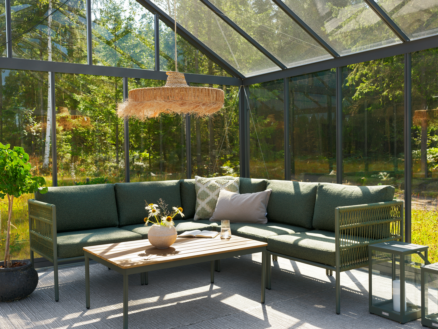 Reno mittdel Nordic Green / Raw Avocado