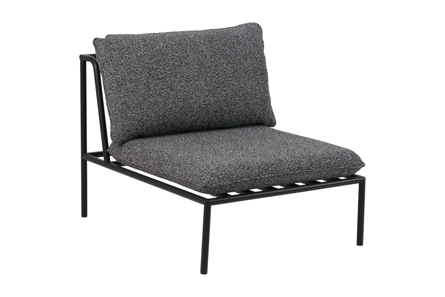 Collier mittdel Svart/Teddy Ant