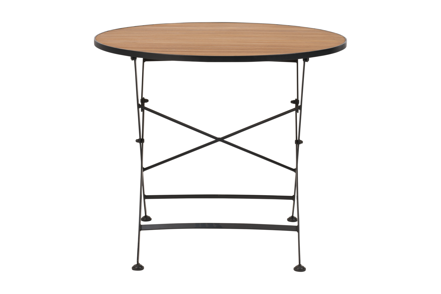 Brewer matbord Svart/teak